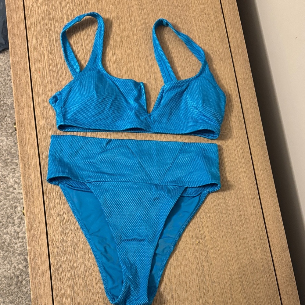 Aerie Vibrant Blue Bikini Set